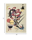 Nourison Modern Art Balsa 4' x 6' Area-Rug, Easy-Cleaning, Non Shedding, Bed Room, Living Room, Dining Room, Kitchen (4x6)