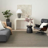 Nourison Washable Essentials Modern Green 6' x 9' Area Rug, Non Shedding, Bed Room, Living Room, Dining Room, Kitchen (6x9)