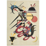 Nourison Modern Art Balsa 4' x 6' Area-Rug, Easy-Cleaning, Non Shedding, Bed Room, Living Room, Dining Room, Kitchen (4x6)