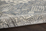 Nourison Concerto Traditional Grey/Ivory 5'3" x 7'3" Area -Rug, Easy -Cleaning, Non Shedding, Bed Room, Living Room, Dining Room, Kitchen (5x7)" }