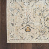 Nourison Oushak Home Traditional Cream 8' x 9'10" Area -Rug, Easy -Cleaning, Non Shedding, Bed Room, Living Room, Dining Room, Kitchen (8x10)