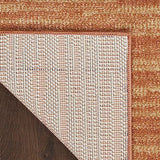 Nourison Essentials Indoor/Outdoor Rust 12' x 15' Area Rug, Easy Cleaning, Non Shedding, Bed Room, Living Room, Dining Room, Backyard, Deck, Patio (12x15)