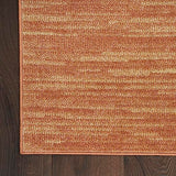 Nourison Essentials Indoor/Outdoor Rust 12' x 15' Area Rug, Easy Cleaning, Non Shedding, Bed Room, Living Room, Dining Room, Backyard, Deck, Patio (12x15)