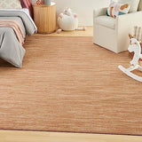 Nourison Essentials Indoor/Outdoor Rust 12' x 15' Area Rug, Easy Cleaning, Non Shedding, Bed Room, Living Room, Dining Room, Backyard, Deck, Patio (12x15)