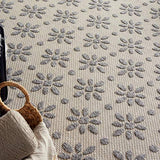 Nourison Palamos Indoor-Outdoor Cream 7'10" x 9'10" Area Rug, Easy Cleaning, Non Shedding, Bed Room, Living Room, Dining Room, Backyard, Deck, Patio (8x10)