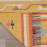 Nourison Baja Tribal Yellow 8' x 10' Area -Rug, Easy -Cleaning, Non Shedding, Bed Room, Living Room, Dining Room, Kitchen (8x10)