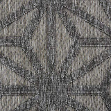 Nourison Palamos Indoor/Outdoor Dark Grey 8'10" x 11'10" Area Rug, Easy Cleaning, Non Shedding, Bed Room, Living Room, Dining Room, Backyard, Deck, Patio (9x12)