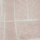 Nourison Whimsicle Pink Ivory 8' x Round Area Rug, Contemporary, Artistic, Easy Cleaning, Non Shedding, Bed Room, Living Room, Dining Room, Kitchen, (8' Round)