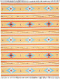 Nourison Baja Tribal Yellow 8' x 10' Area -Rug, Easy -Cleaning, Non Shedding, Bed Room, Living Room, Dining Room, Kitchen (8x10)