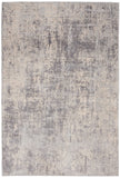 Nourison Rustic Textures Rustic Ivory/Silver 3'11" x 5'11" Area -Rug, Easy -Cleaning, Non Shedding, Bed Room, Living Room, Dining Room, Kitchen (4x6)