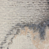 Nourison Maxell Modern Abstract Grey 6' x 9' Area Rug, (6' x 9')