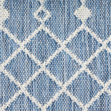 Nourison Positano Indoor/Outdoor Navy Blue 8' x 10' Area Rug, Easy Cleaning, Non Shedding, Bed Room, Living Room, Dining Room, Backyard, Deck, Patio (8x10)