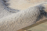 Nourison Maxell Modern Abstract Grey 6' x 9' Area Rug, (6' x 9')