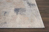 Nourison Rustic Textures Rustic Beige/Grey 5'3" x 7'3" Area -Rug, Easy -Cleaning, Non Shedding, Bed Room, Living Room, Dining Room, Kitchen (5x7)