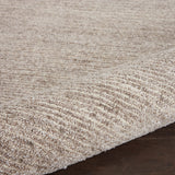 Nourison Weston Solid Vapor 5'3" x 7'5" Area -Rug, Easy -Cleaning, Non Shedding, Bed Room, Living Room, Dining Room, Kitchen (5x7)