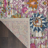 Nourison Passion Silver 8' x 10' Area Rug, Boho, Moroccan, Bed Room, Living Room, Dining Room, Kitchen, Easy Clean, Non Shedding (8x10)