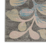 Nourison Tranquil Nature Grey/Beige 8'10" x 11'10" Area -Rug, Easy -Cleaning, Non Shedding, Bed Room, Living Room, Dining Room, Kitchen (9x12)