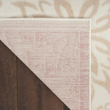 Nourison Jubilant Ivory Beige 2' x 6' Area Rug Easy Clean, Non Shedding, Bedroom, Living Room, Dining Room, Kitchen (6' Runner)