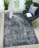 Nourison Rustic Textures Rustic Grey 3'11" x 5'11" Area -Rug, Easy -Cleaning, Non Shedding, Bed Room, Living Room, Dining Room, Kitchen (4x6)