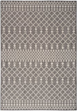 Nourison Positano Indoor/Outdoor Charcoal 7' x 10' Area Rug, Easy Cleaning, Non Shedding, Bed Room, Living Room, Dining Room, Deck, Backyard, Patio (7x10)