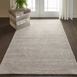 Nourison Weston Solid Vapor 5'3" x 7'5" Area -Rug, Easy -Cleaning, Non Shedding, Bed Room, Living Room, Dining Room, Kitchen (5x7)