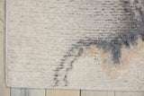 Nourison Maxell Modern Abstract Grey 6' x 9' Area Rug, (6' x 9')