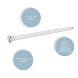 Coulisse Tubular Bluetooth 1.1 nm Motor