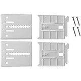 Continental Curtain Rod Bracket Clarence 3 1/2" - 5"