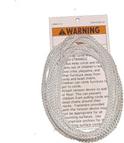 Continuous white cord loop