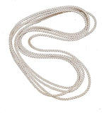 Castellanos Continuous White Cord Loop