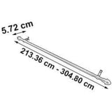 3/4-Inch Round Cafe Curtain Rod