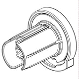 Coulisse Roller blind mechanism M - grey (RC3001-GR)