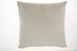 Mina Victory Fur Dot Foil Print Fur Light Grey 22" x 22" Throw Pillow