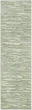 Nourison Casual Green 2' x 6' Area Rug Easy Clean, Non Shedding, Bed Room, Living Room, Dining Room, Kitchen (6' Runner)