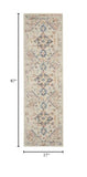 Nourison Tranquil 2'3" X 7'3" Runner Rug 099446814784