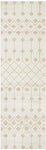 Nourison Grafix Farmhouse Ivory Beige 2'3" x 7'6" Area -Rug, Easy -Cleaning, Non Shedding, Bed Room, Living Room, Dining Room, Kitchen (2x8)