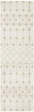 Nourison Grafix Farmhouse Ivory Beige 2'3" x 7'6" Area -Rug, Easy -Cleaning, Non Shedding, Bed Room, Living Room, Dining Room, Kitchen (2x8)