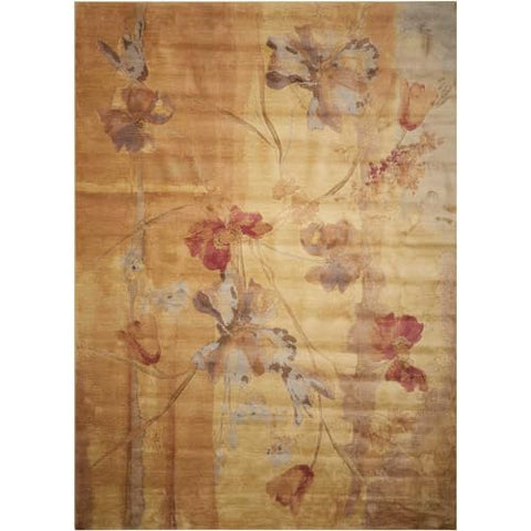 Nourison 5'3" x 7'5" Somerset Beige Rectangle Area Rug