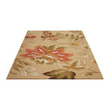 Nourison Fantasy Floral Grey 1'9'' x 2'9'' Area-Rug, Easy-Cleaning, Non Shedding, Bed Room, Living Room, Dining Room, Kitchen (2x3)