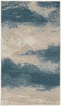 Nourison 2000 Olive 3'9" x 5'9" Area Rug - Easy Clean, Non Shedding, Bed Room, Living Room, Dining Room, Kitchen (4' x 6')