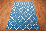 Nourison Home & Garden Indoor/Outdoor Navy 5'3" x 7'5" Area-Rug, Easy washing, Non Shedding, Bed Room, Living Room, Dining Room, Kitchen (5x7)