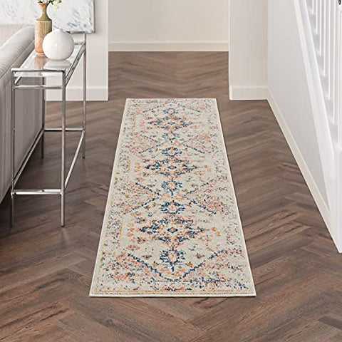 Nourison Tranquil 2'3" X 7'3" Runner Rug 099446814784