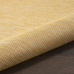 Nourison Positano Indoor/Outdoor Yellow 2'2" x 8' Area Rug, Easy Cleaning, Non Shedding, Bed Room, Living Room, Dining Room, Backyard, Deck, Patio (2x8)