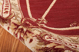Nourison Ashton House Sienna Rectangle Area Rug, 2-Feet by 2-Feet 9-Inches (2' x 2'9")