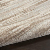 Nourison Elation Abstract Ivory Grey 4' x 6' Area -Rug, Easy -Cleaning, Non Shedding, Bed Room, Living Room, Dining Room, Kitchen (4x6)