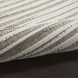 Nourison Calobra Modern Light Grey 4' x 6' Area -Rug, Easy -Cleaning, Non Shedding, Bed Room, Living Room, Dining Room, Kitchen (4x6)