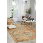 Nourison Graphic Illusions Vintage Grey 2'3" x 3'9" Area-Rug, Easy washing, Non Shedding, Bed Room, Living Room, Dining Room, Kitchen (2x4)