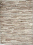 Nourison Elation Abstract Ivory Grey 4' x 6' Area -Rug, Easy -Cleaning, Non Shedding, Bed Room, Living Room, Dining Room, Kitchen (4x6)