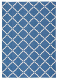 Nourison Home & Garden Indoor/Outdoor Navy 10' x 13' Area-Rug, Easy-Cleaning, Non Shedding, Bed Room, Living Room, Dining Room, Kitchen (10x13)
