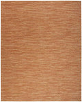Nourison Essentials Indoor/Outdoor Rust 12' x 15' Area Rug, Easy Cleaning, Non Shedding, Bed Room, Living Room, Dining Room, Backyard, Deck, Patio (12x15)